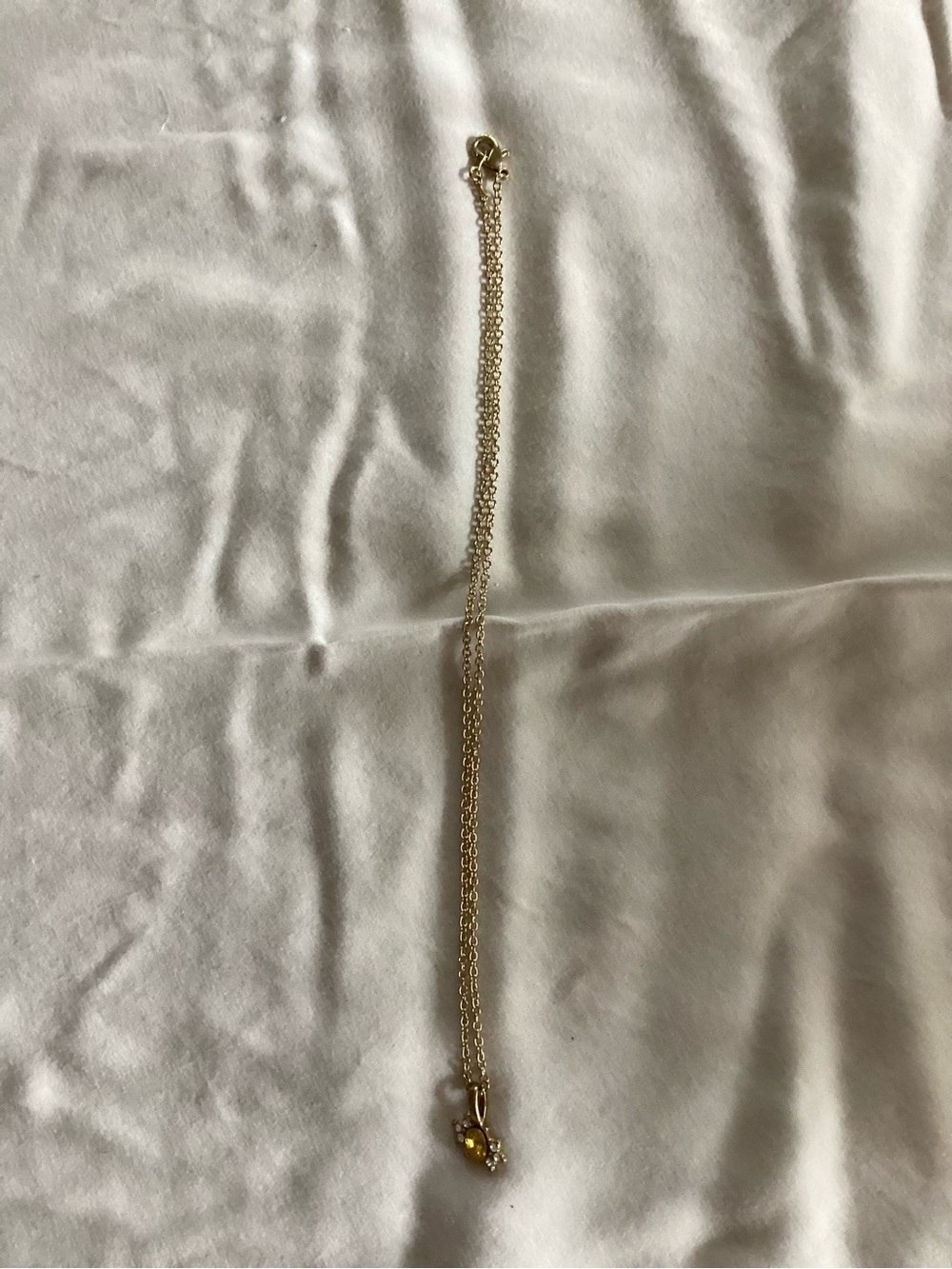 Gold Heart Charm Necklace - Women Jewelry